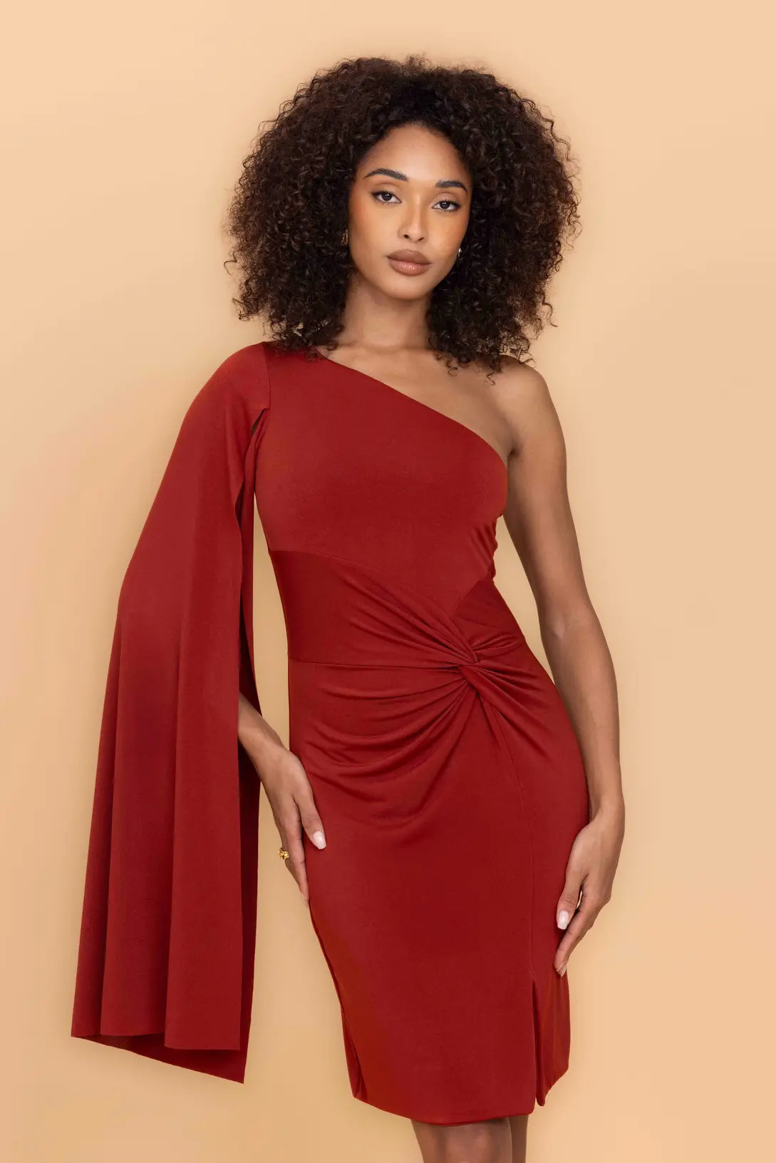 BRAX Burnt Orange Mini Dress