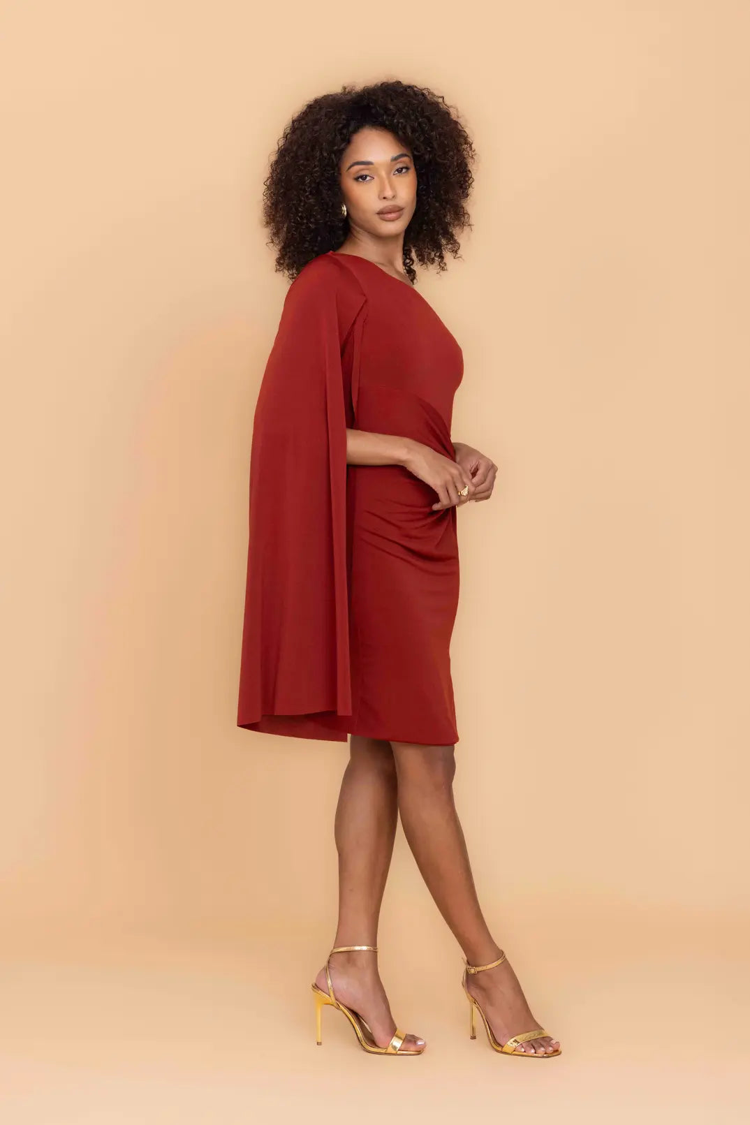 BRAX Burnt Orange Mini Dress