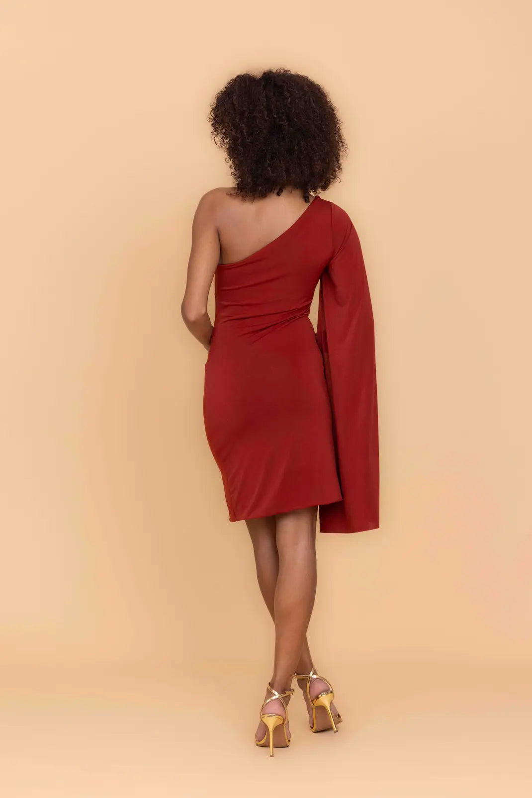 BRAX Burnt Orange Mini Dress