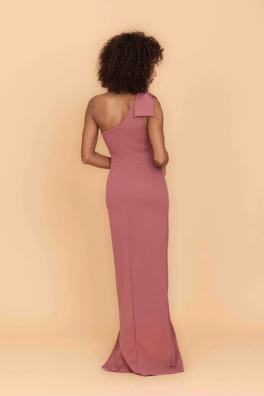 TALIA Dark Mauve Maxi Dress
