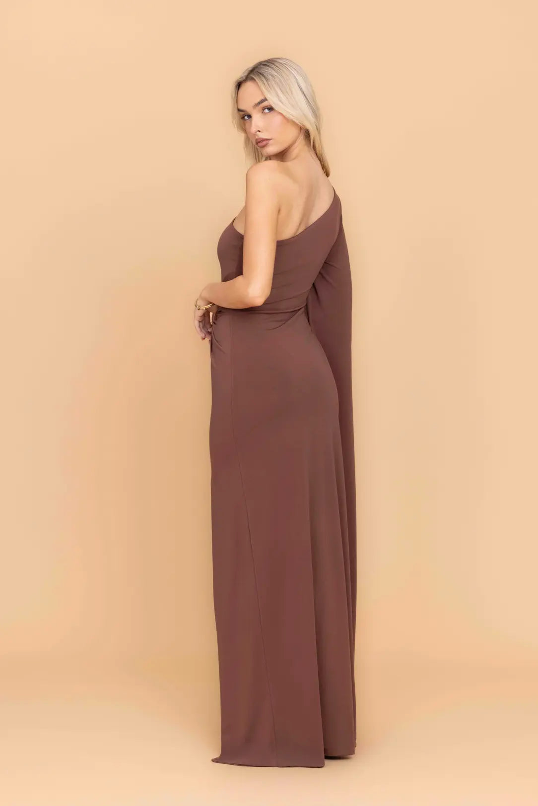 BRAX Dark Brown Maxi Dress