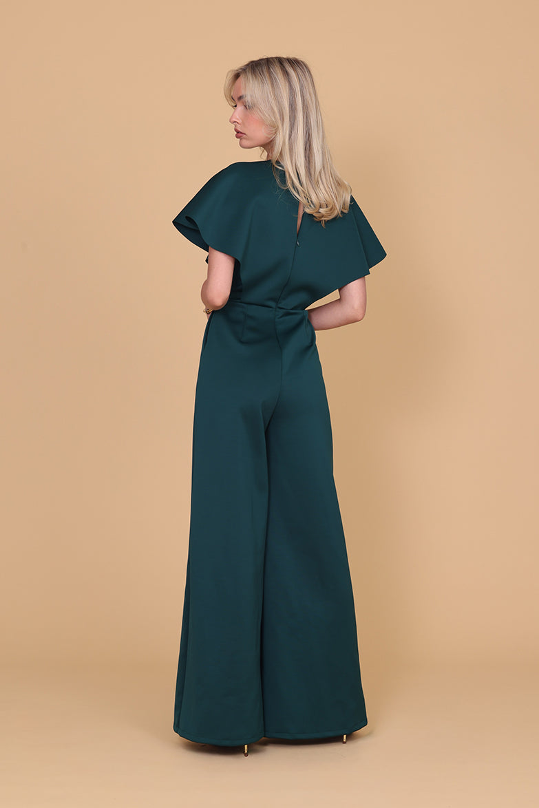 BETTY Forest Green Jumpsuit