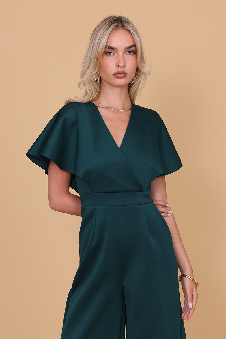 BETTY Forest Green Jumpsuit