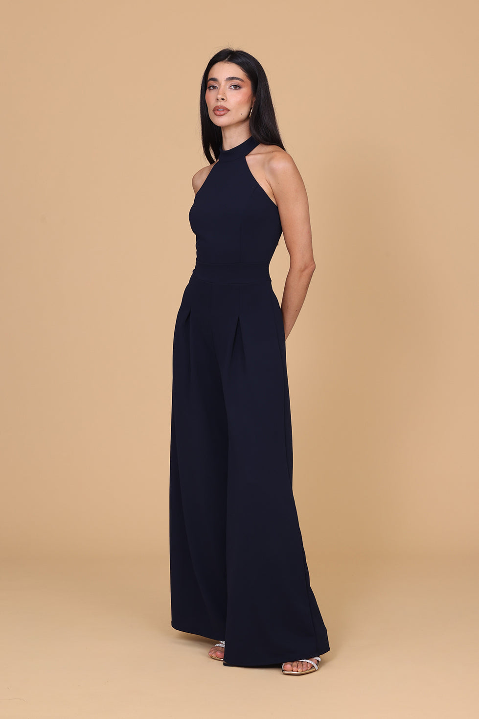 LEILA Navy Jumpsuit
