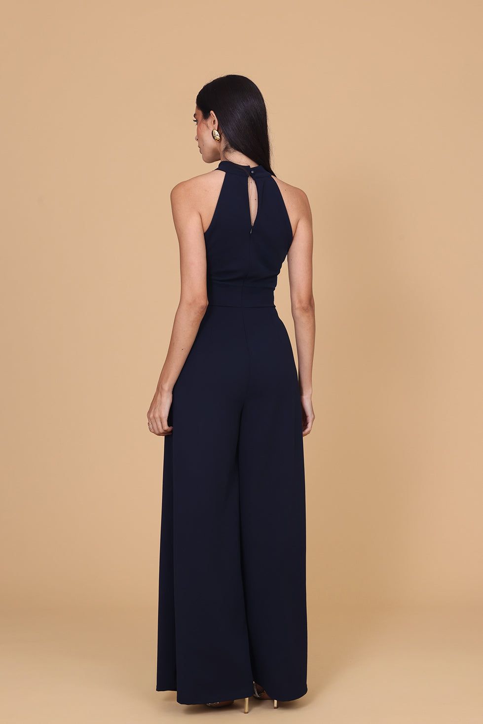 LEILA Navy Jumpsuit