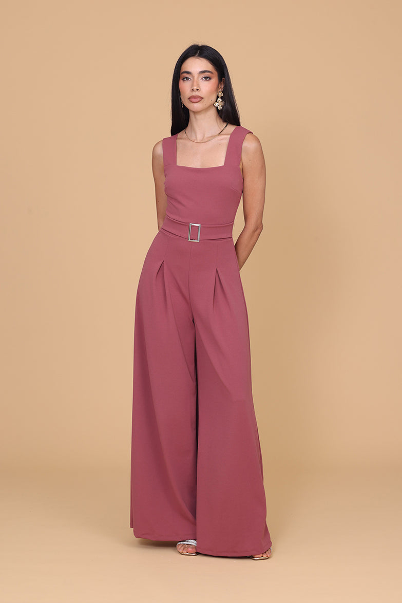 ASH Overall in Dunkelmauve-Rosa
