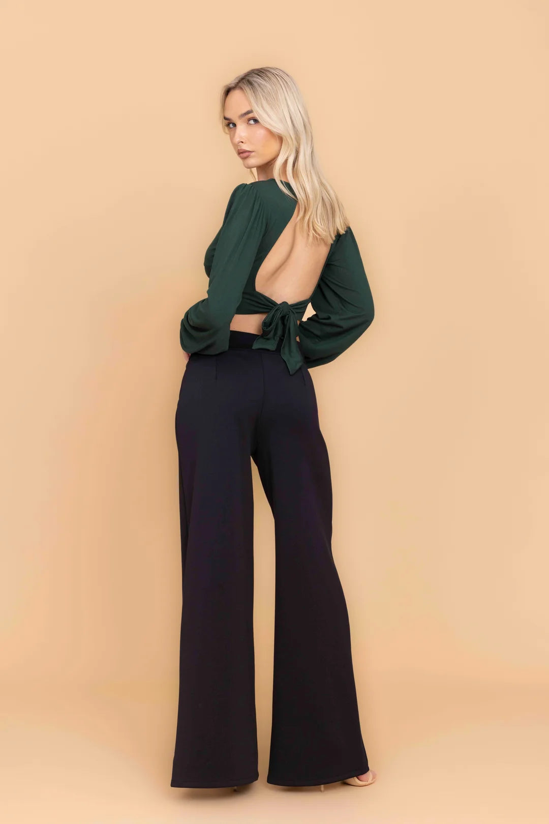 ANGELINA Forest Green Top