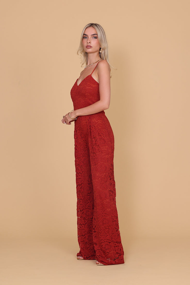 SANDY Overall in gebranntem Orange