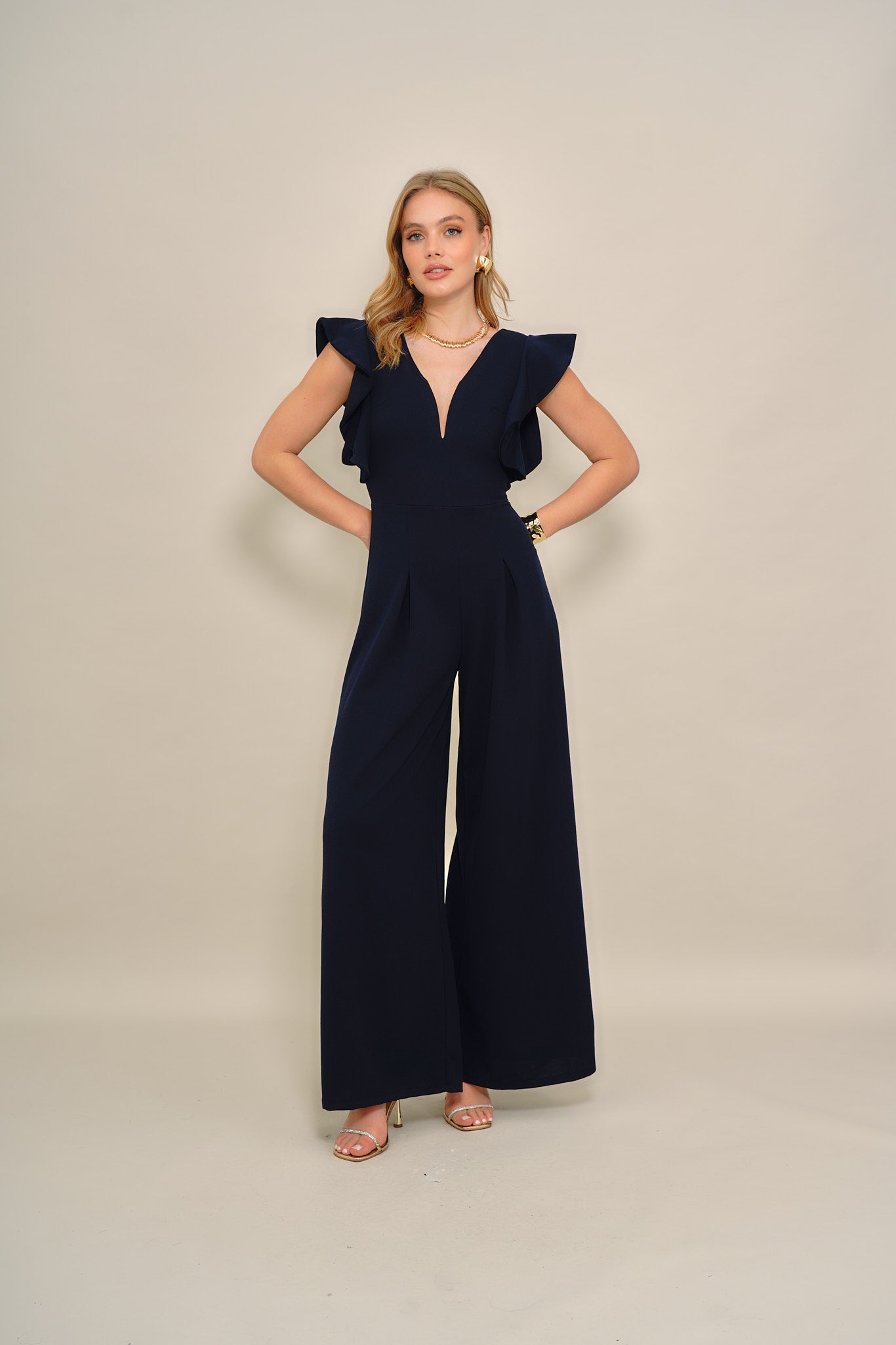 PIP Navy Jumpsuit