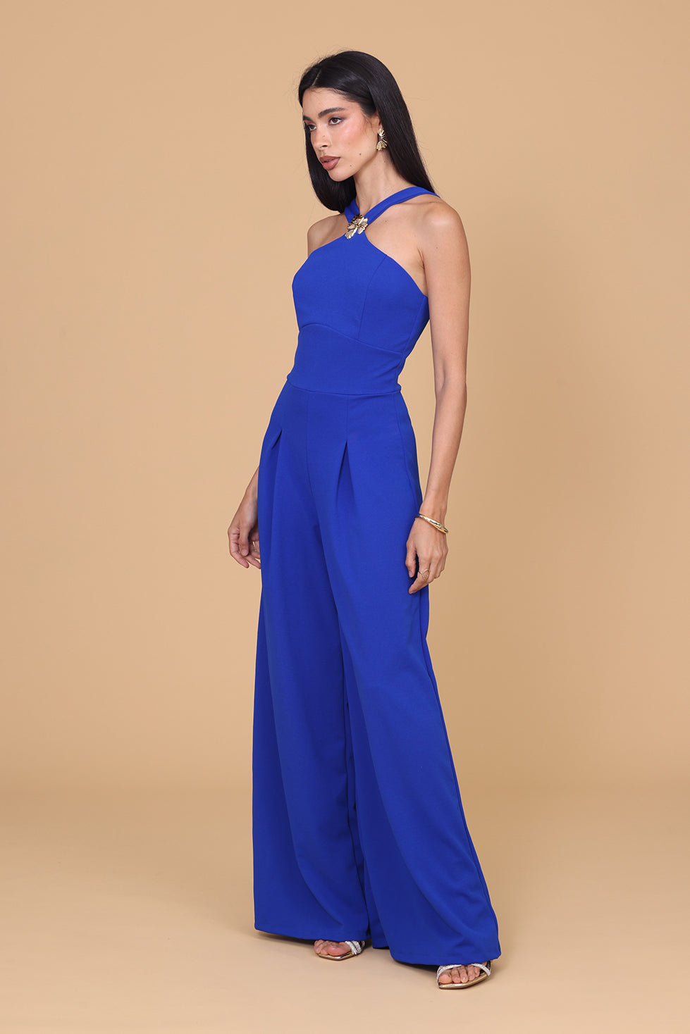 MINNI Dark Electric Blue Jumpsuit