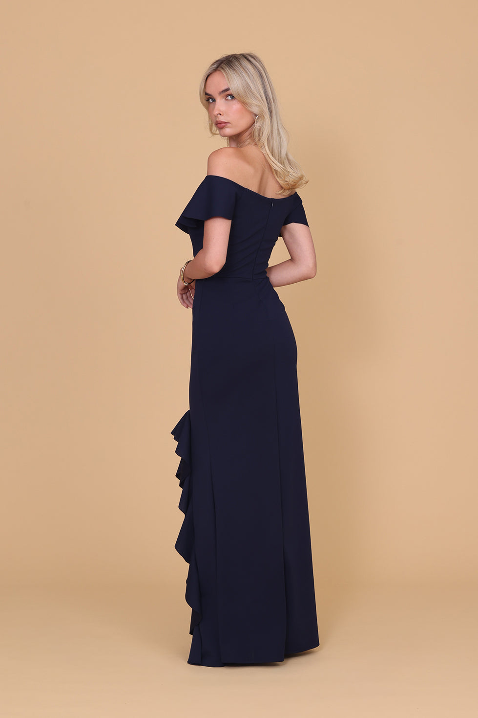 EVIE Navy Maxi Dress