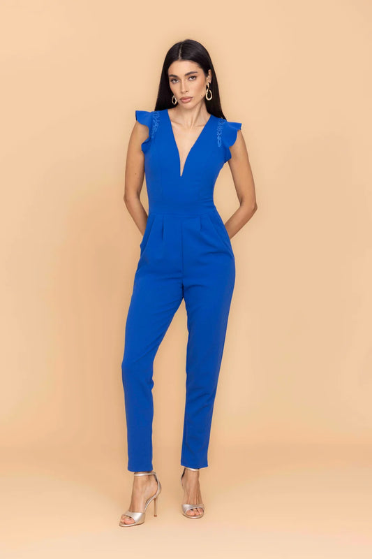 SCARLETT Electric Blue Jumpsuit
