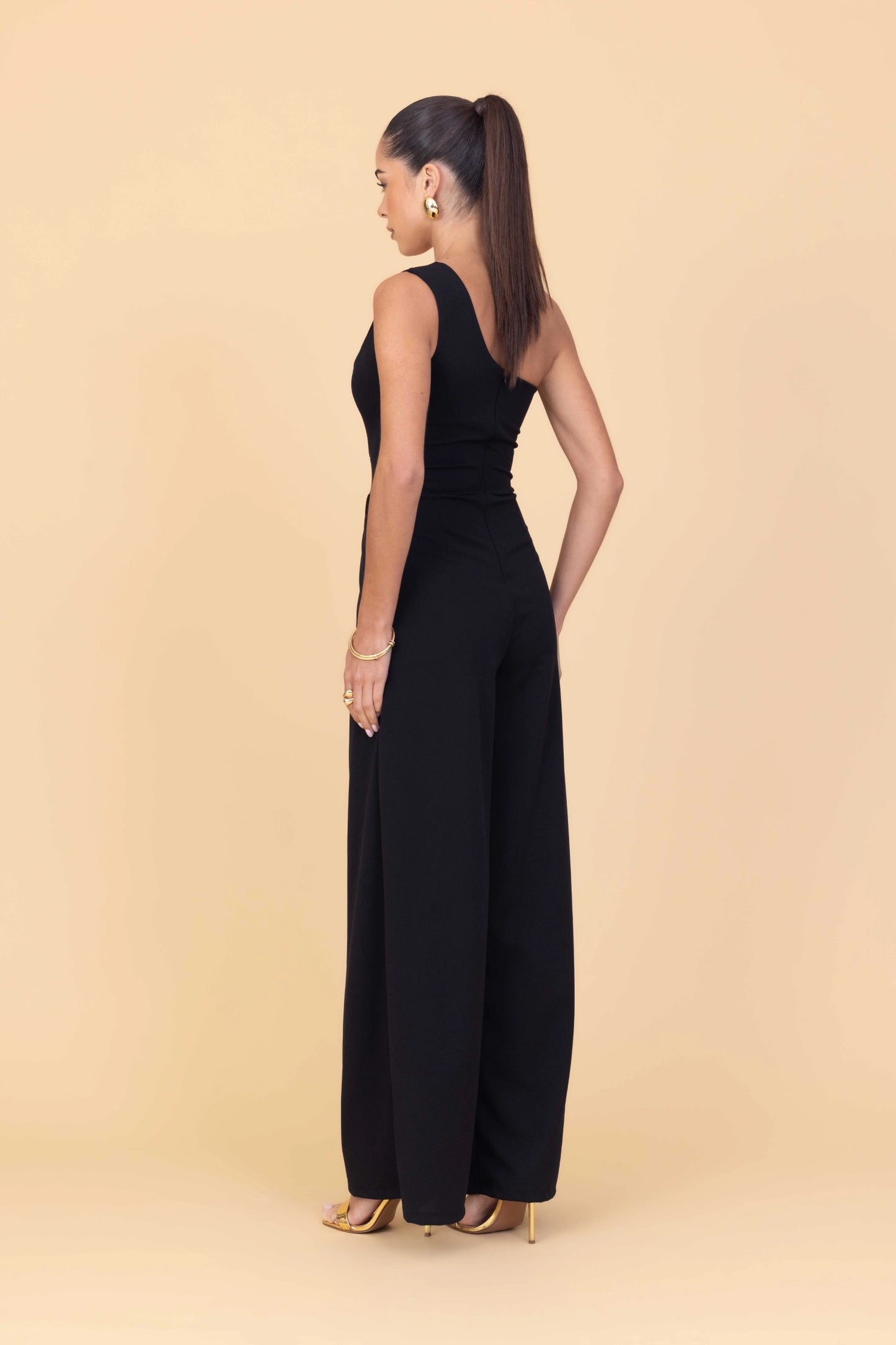 FLEUR Black Jumpsuit