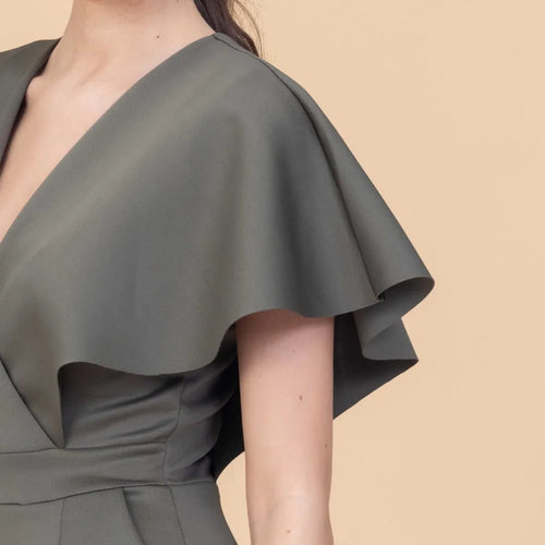 Dark Khaki Jumpsuit