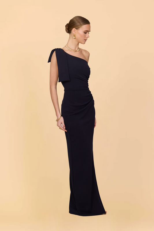 TALIA Navy Maxi Dress
