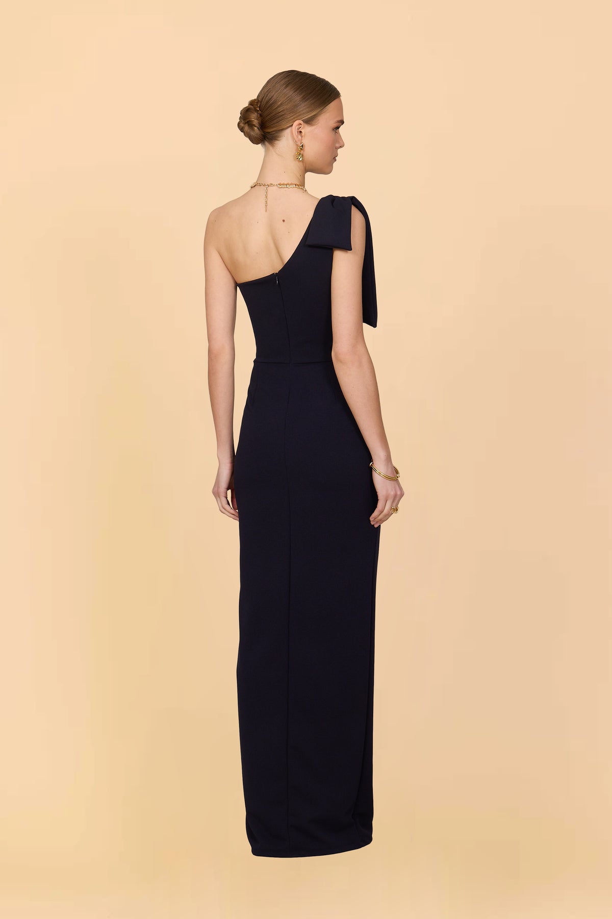 TALIA Navy Maxi Dress