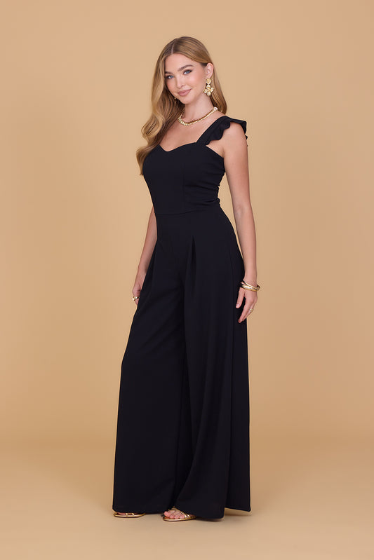 DAMPSON Schwarzer Overall