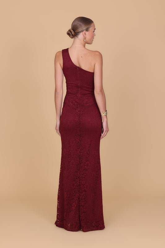 RHEA Wine Maxi Dress